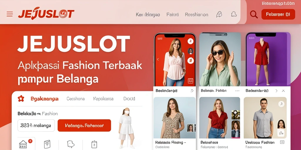 Tampilan aplikasi JEJUSLOT yang modern dan stylish.