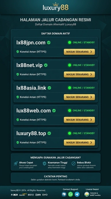 Link Alternatif luxury88 Terpercaya Untuk Pengguna Indonesia